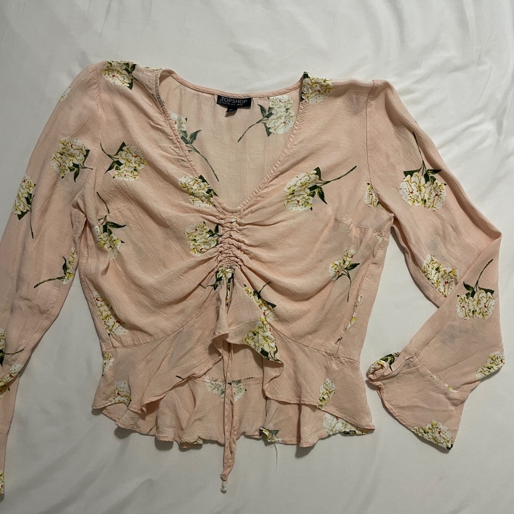 TopShop Floral Blouse